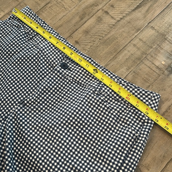 St John’s Bay Bermuda Shorts Gingham Pattern Blue & White Size 18W Excellent - Picture 10 of 11